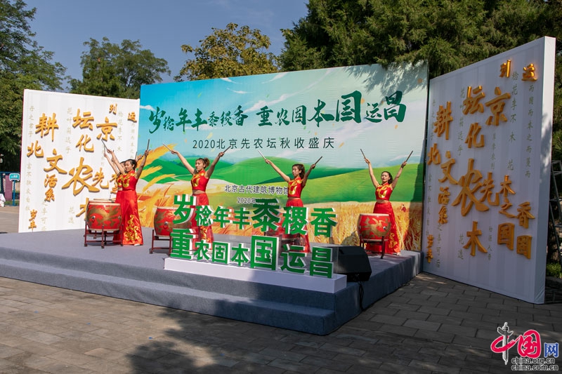 舞蹈《庆丰收》.摄影 王肇鹏